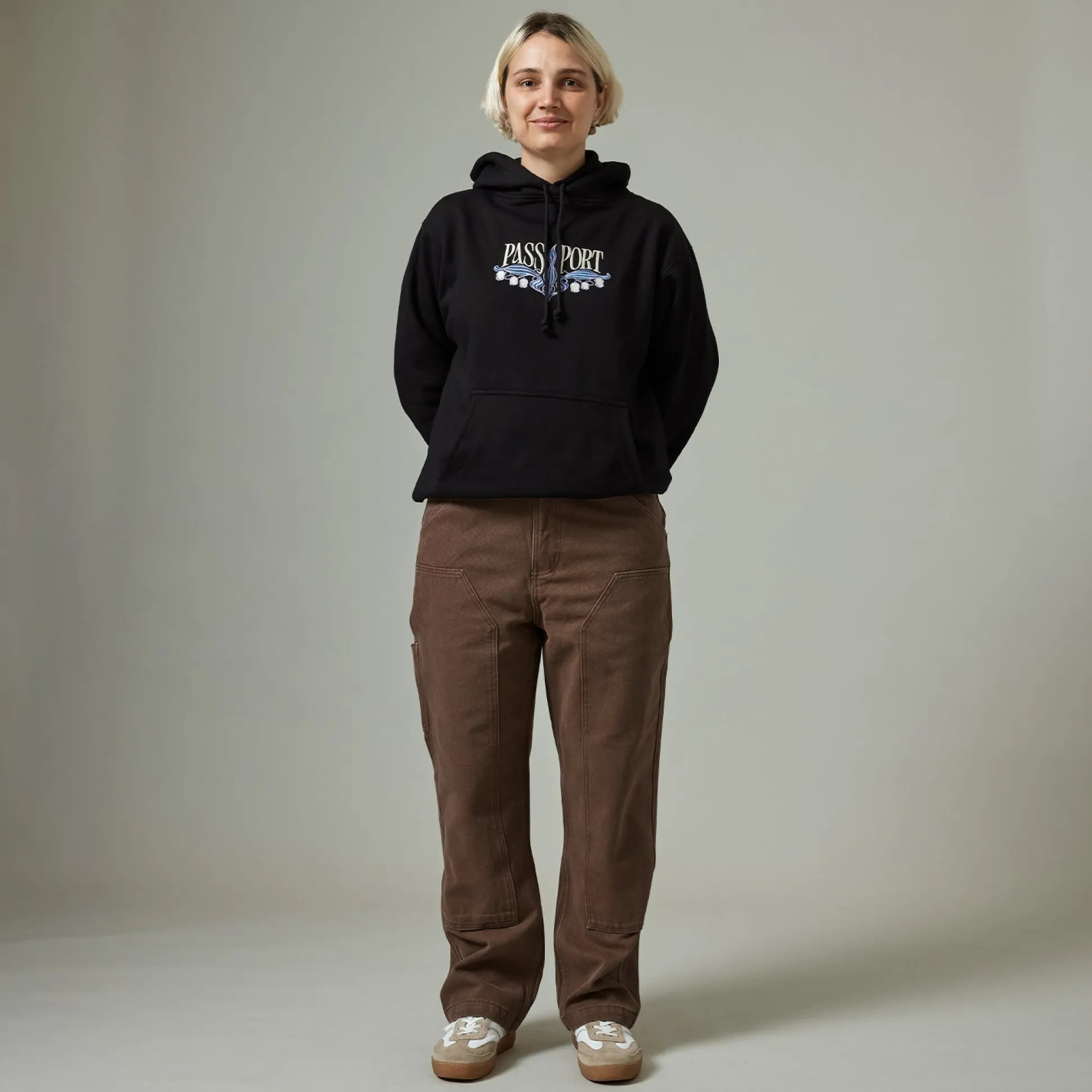 Pass~Port Double Knee Diggers Club Pant - Washed Brown
