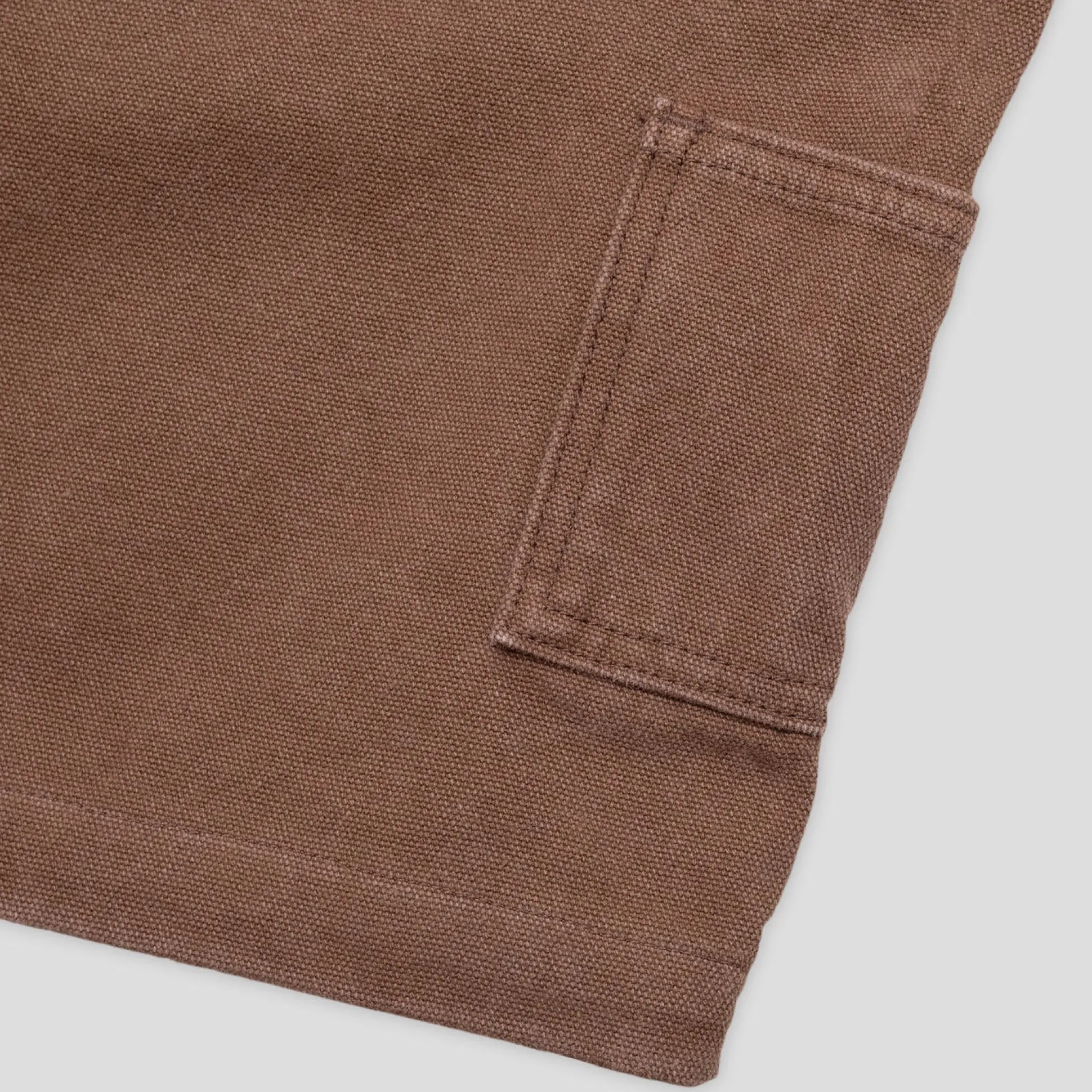 Pass~Port Double Knee Diggers Club Short - Washed Brown