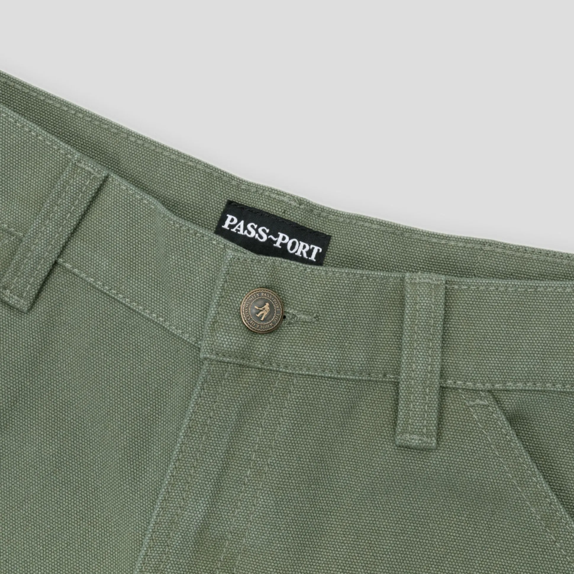 Pass~Port Double Knee Diggers Club Pant - Moss