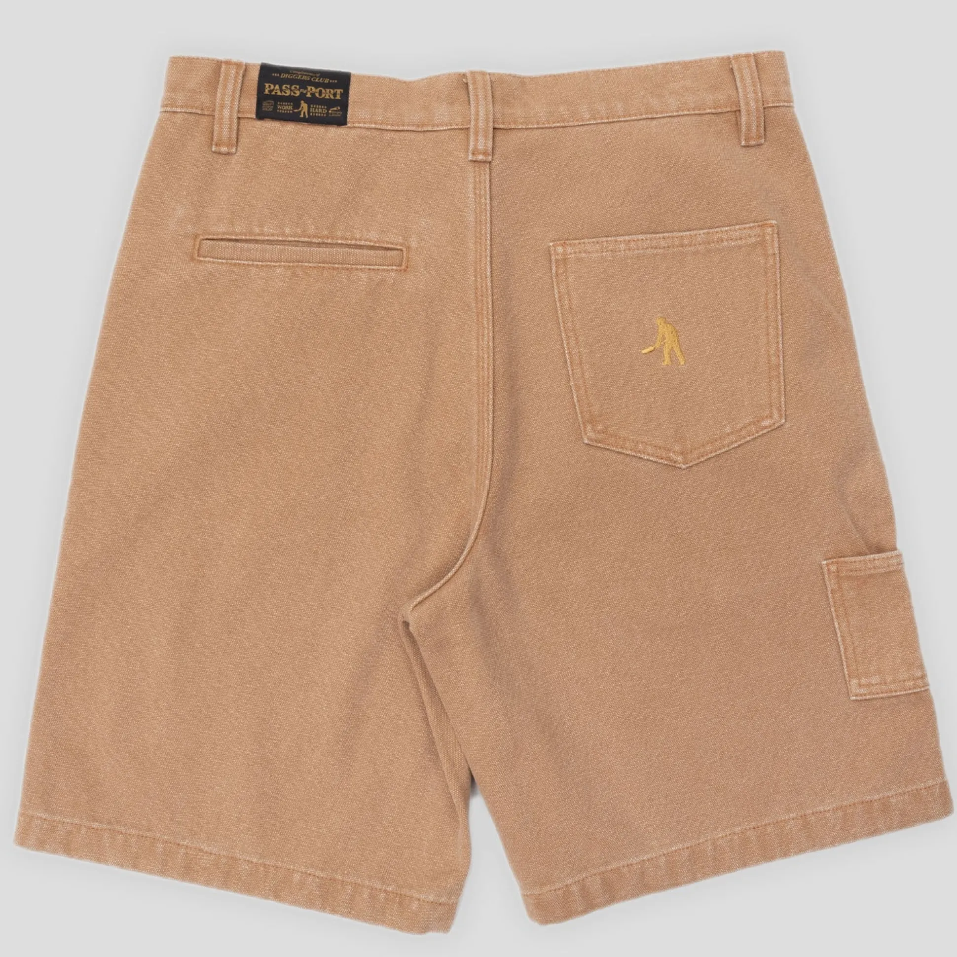 Pass~Port Double Knee Diggers Club Short - Caramel