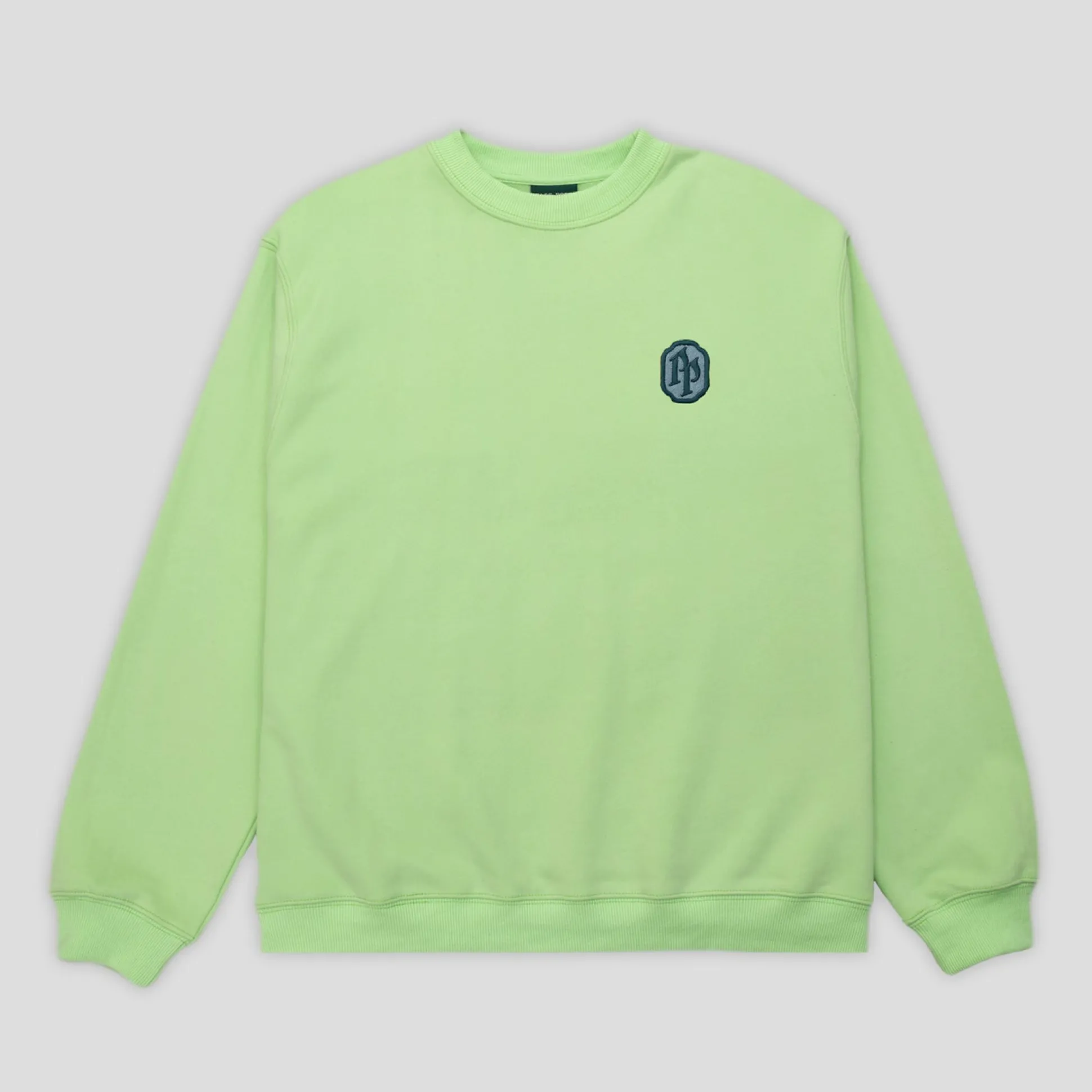 Pass~Port Emblematic Organic Fleece Sweater - Matcha