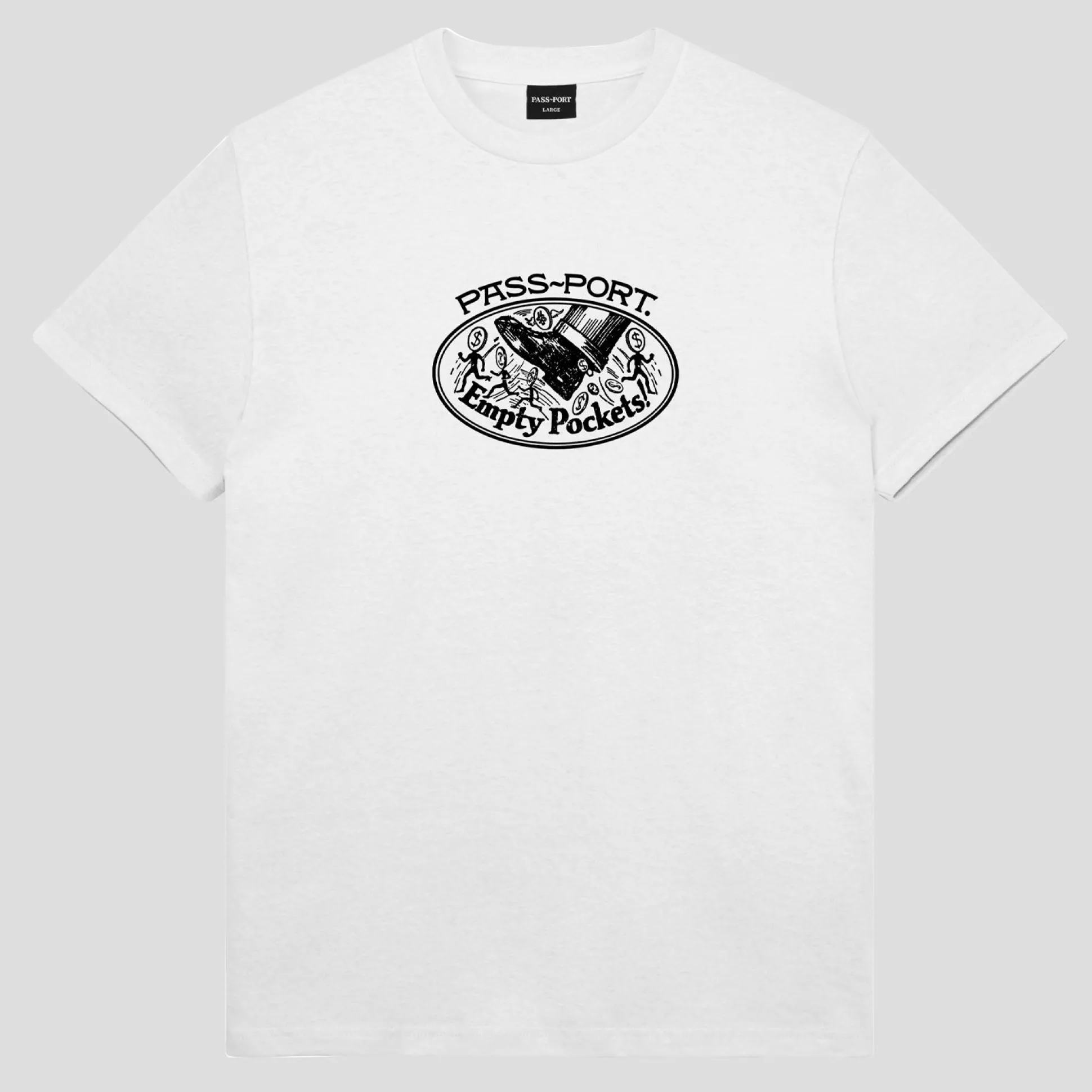 Pass~Port Empty Pockets Tee - White