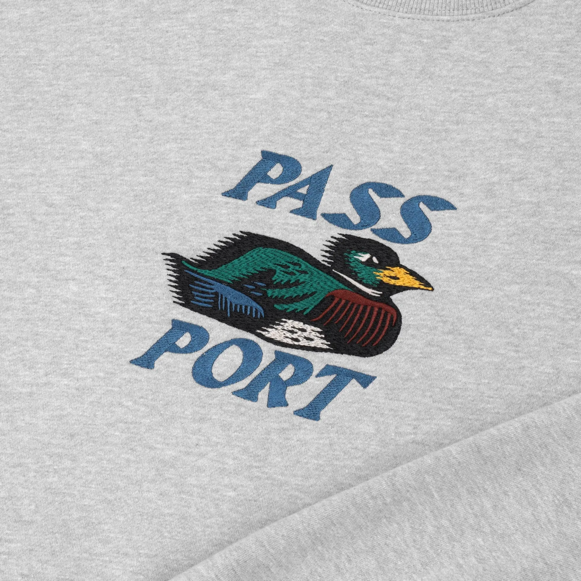 Pass~Port Fast Duck Sweater - Ash