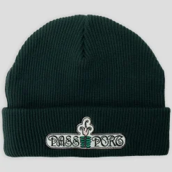 Pass~Port Gardenia Beanie - Forest Green