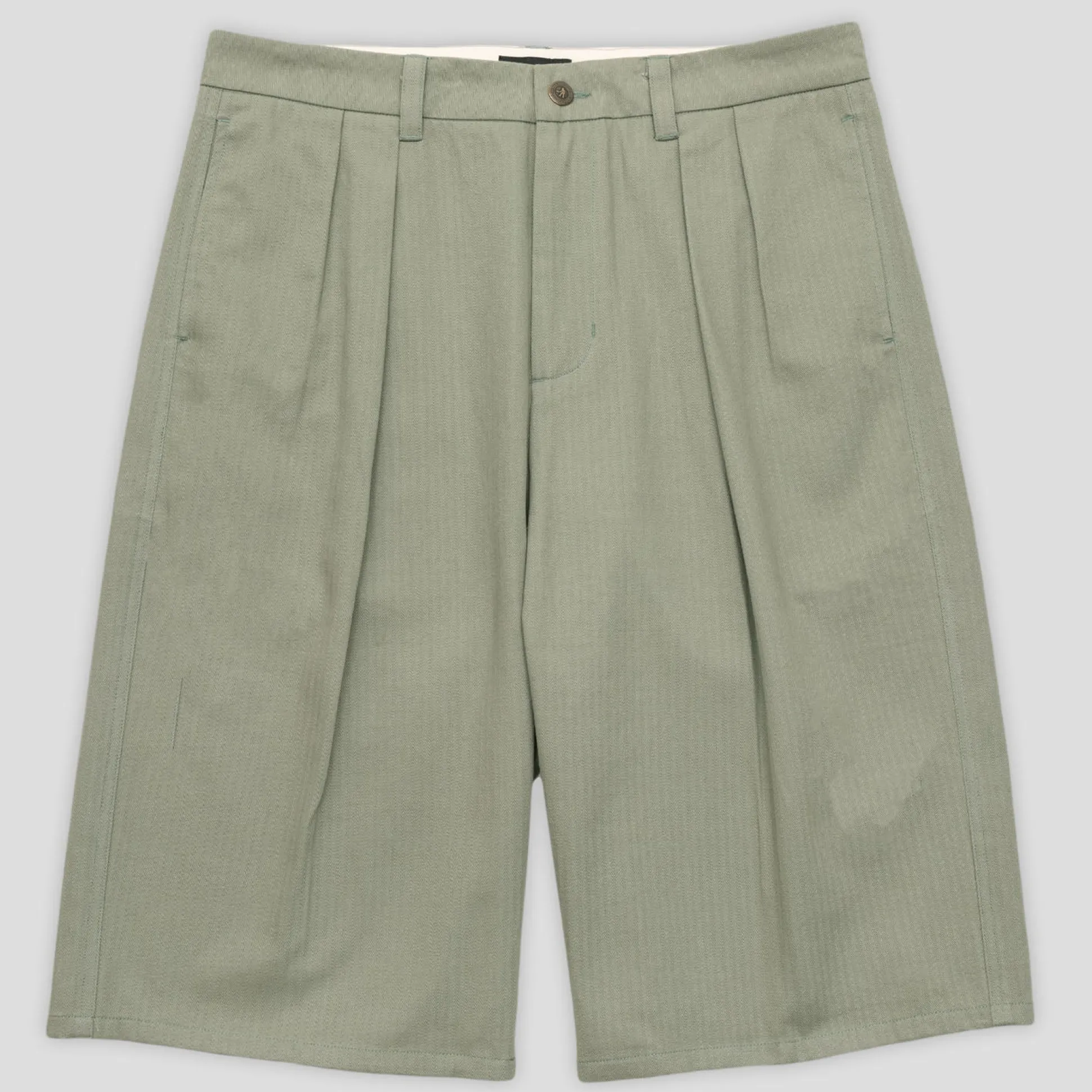 Pass~Port Herringbone Leagues Club Short - Sage
