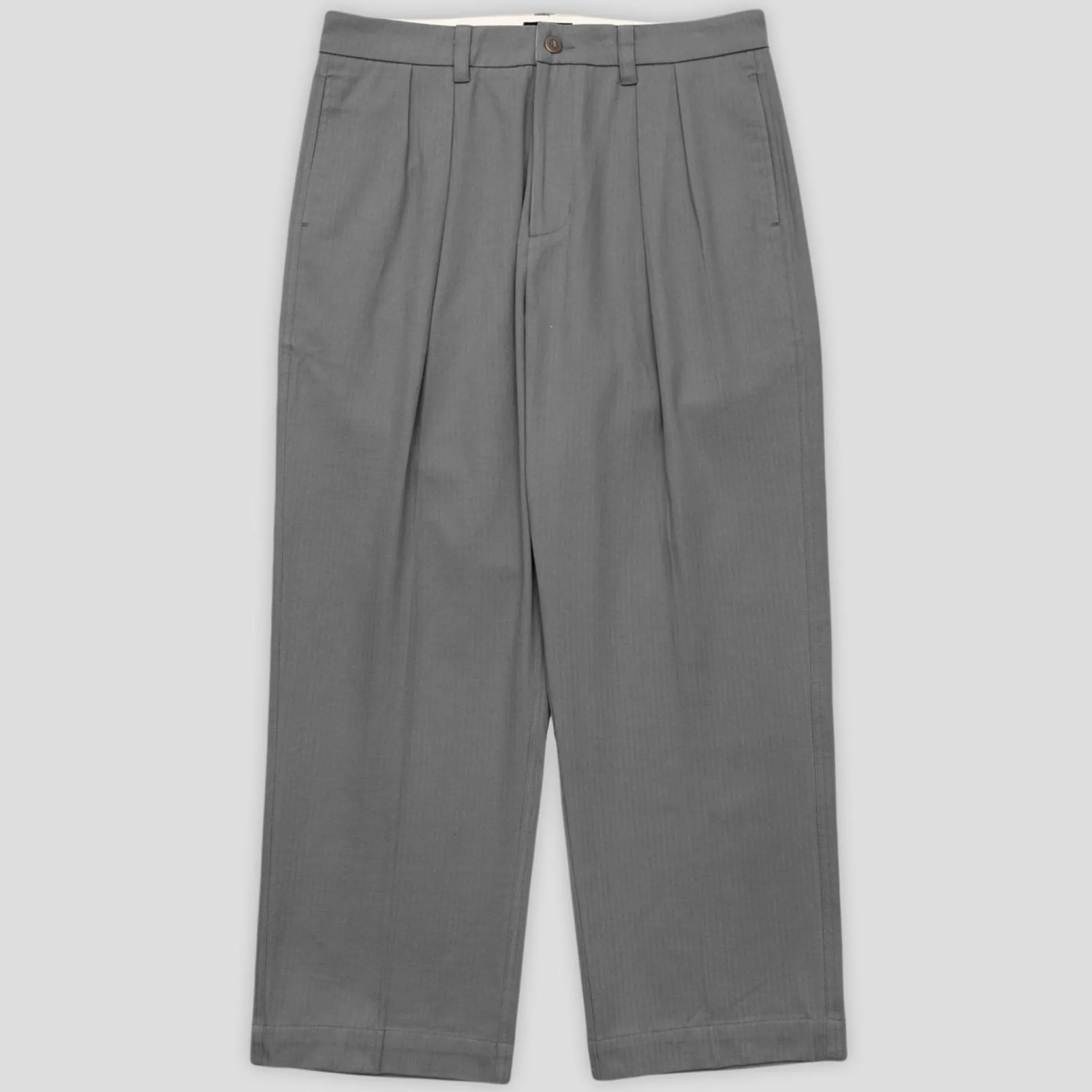 Pass~Port Herringbone Leagues Club Pant - Grey