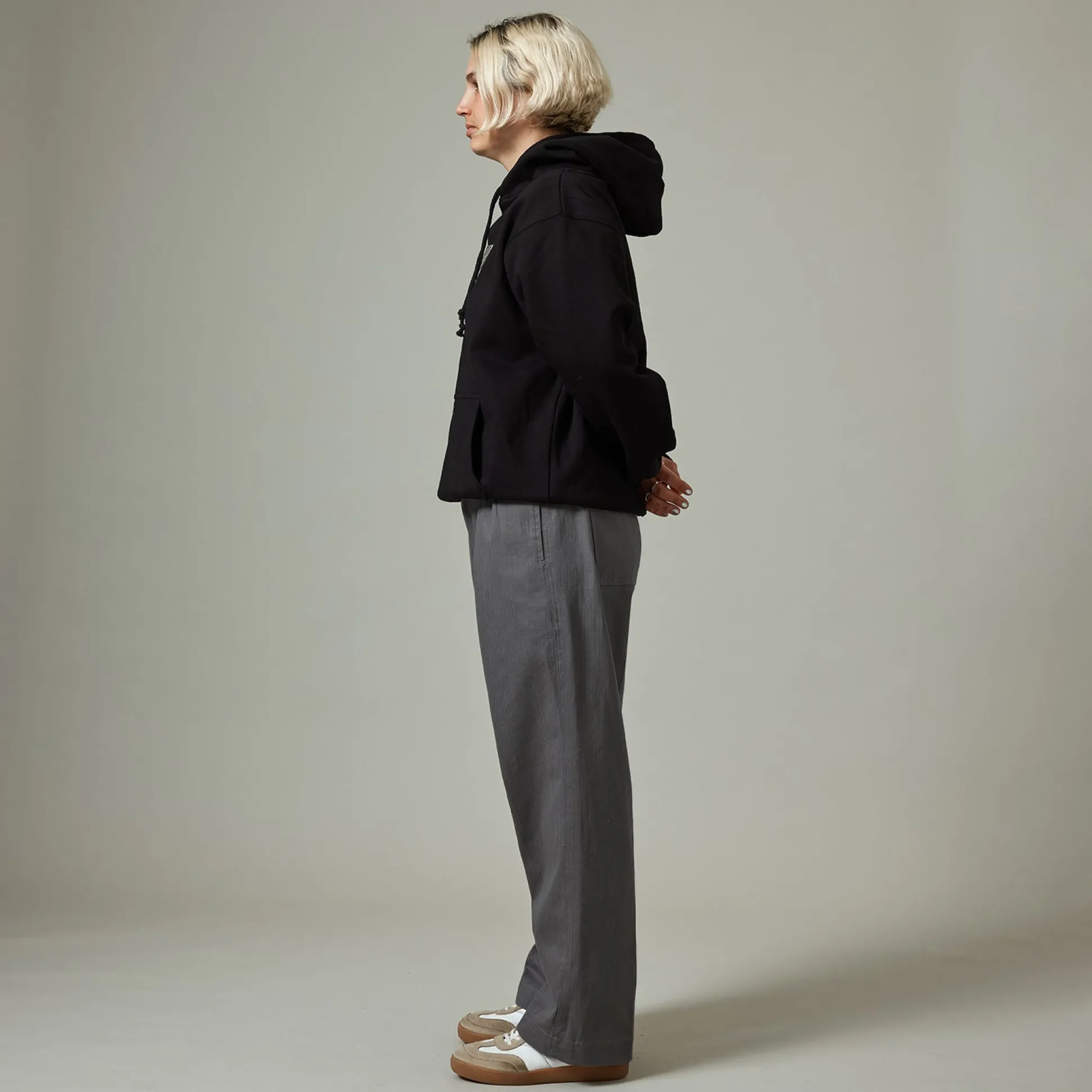 Pass~Port Herringbone Leagues Club Pant - Grey