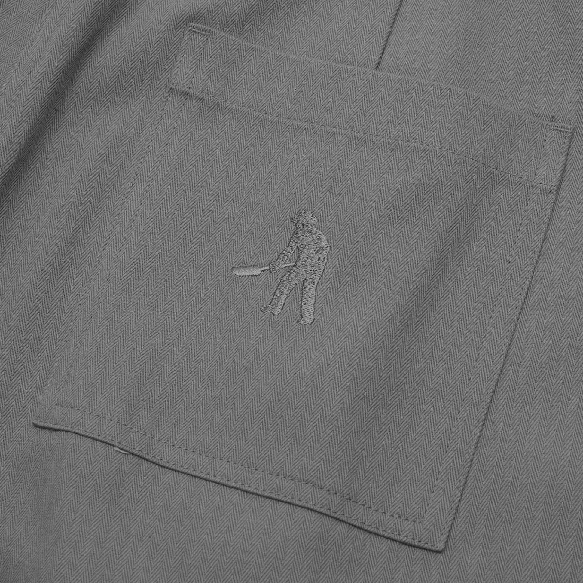 Pass~Port Herringbone Leagues Club Pant - Grey
