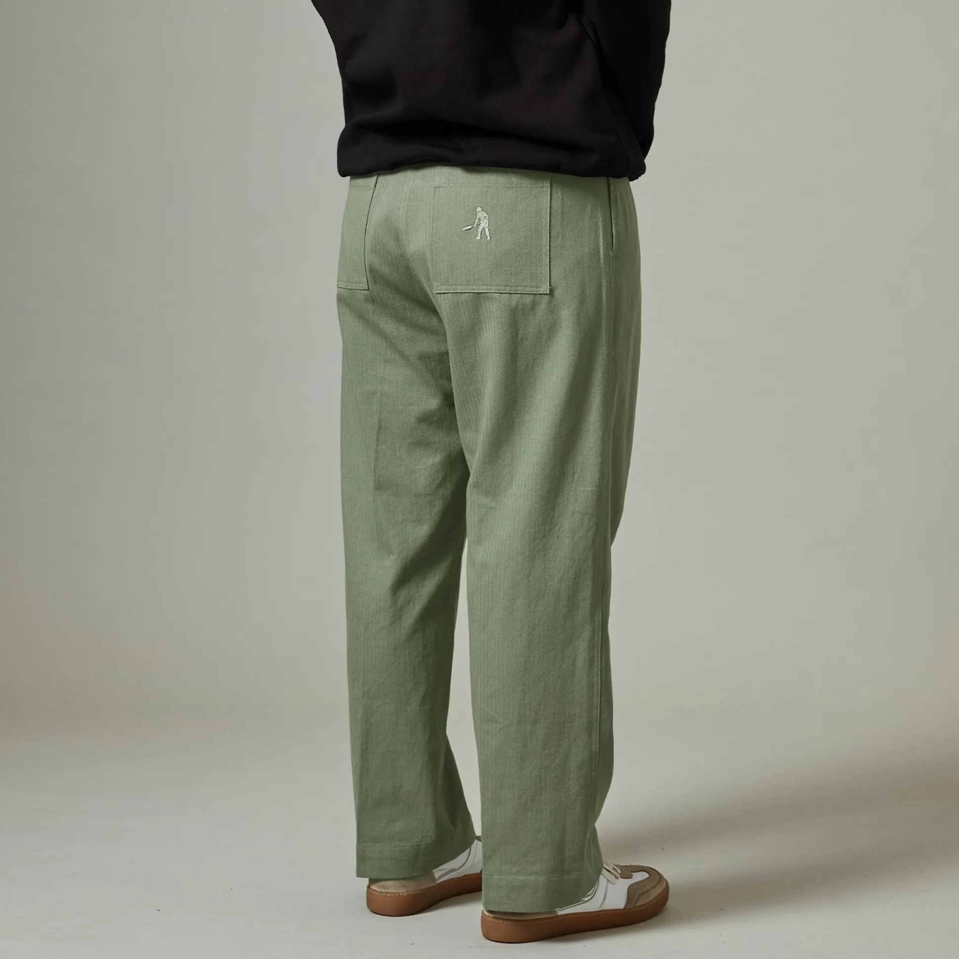 Pass~Port Herringbone Leagues Club Pant - Sage