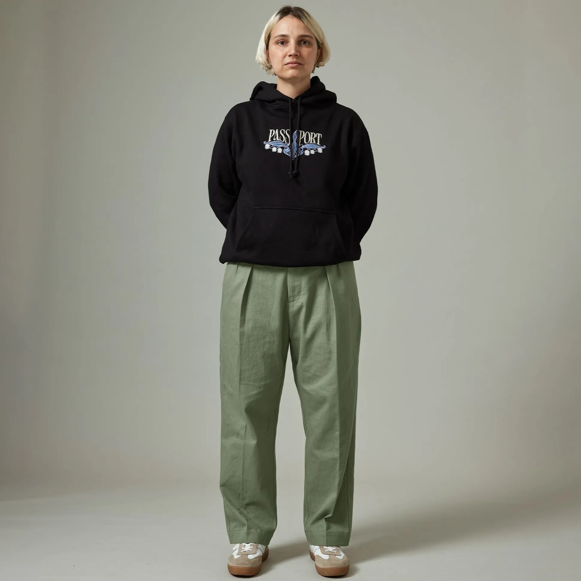 Pass~Port Herringbone Leagues Club Pant - Sage