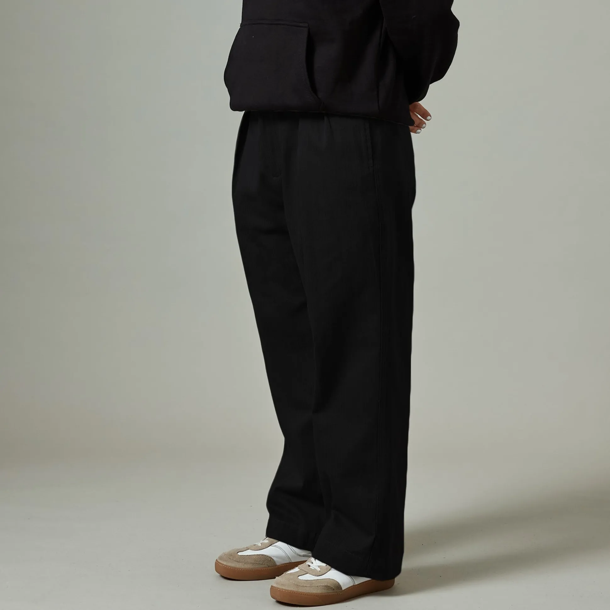 Pass~Port Herringbone Leagues Club Pant - Black
