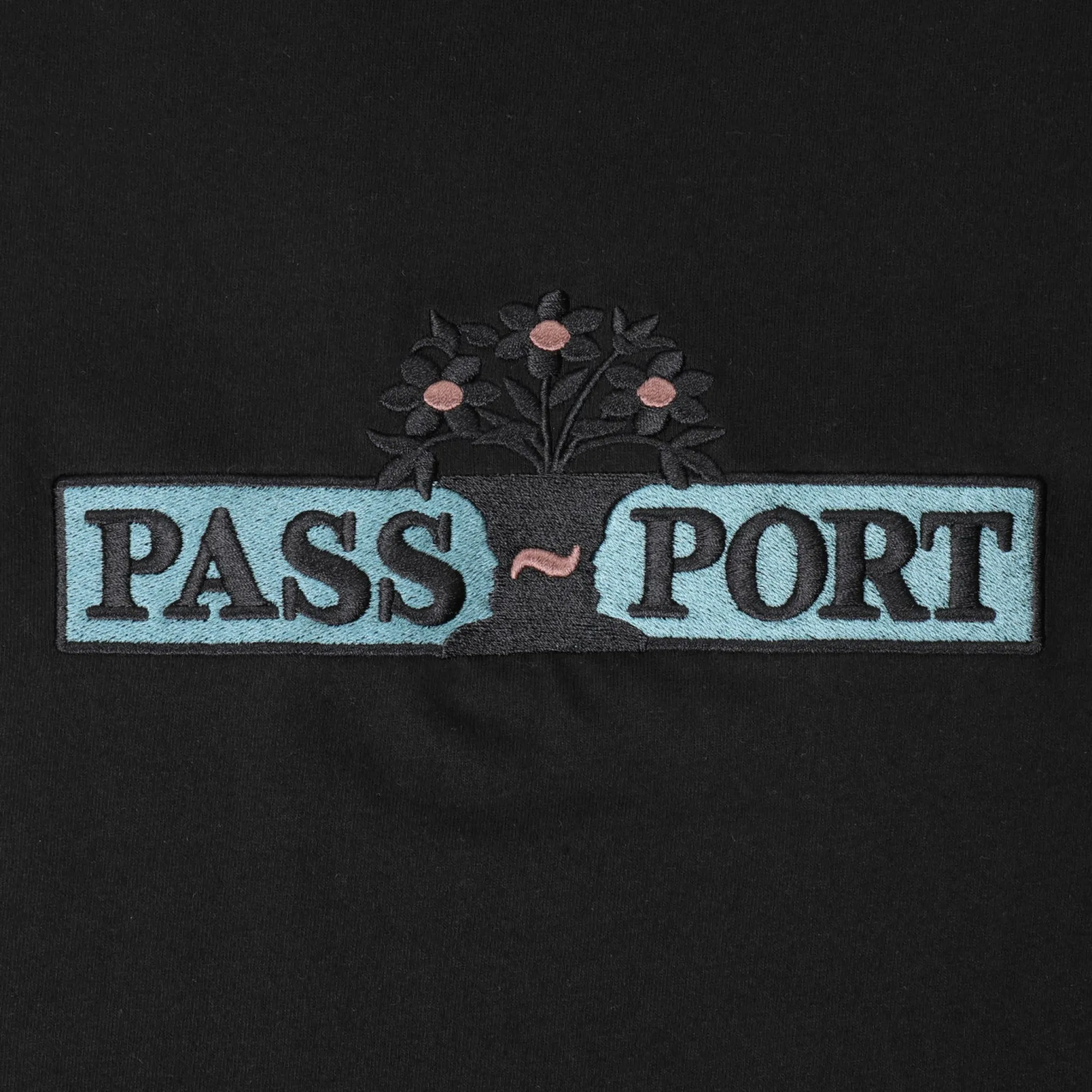 Pass~Port House Plant Organic Tee - Black