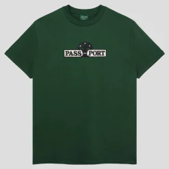 Pass~Port House Plant Organic Tee - Gumnut Green