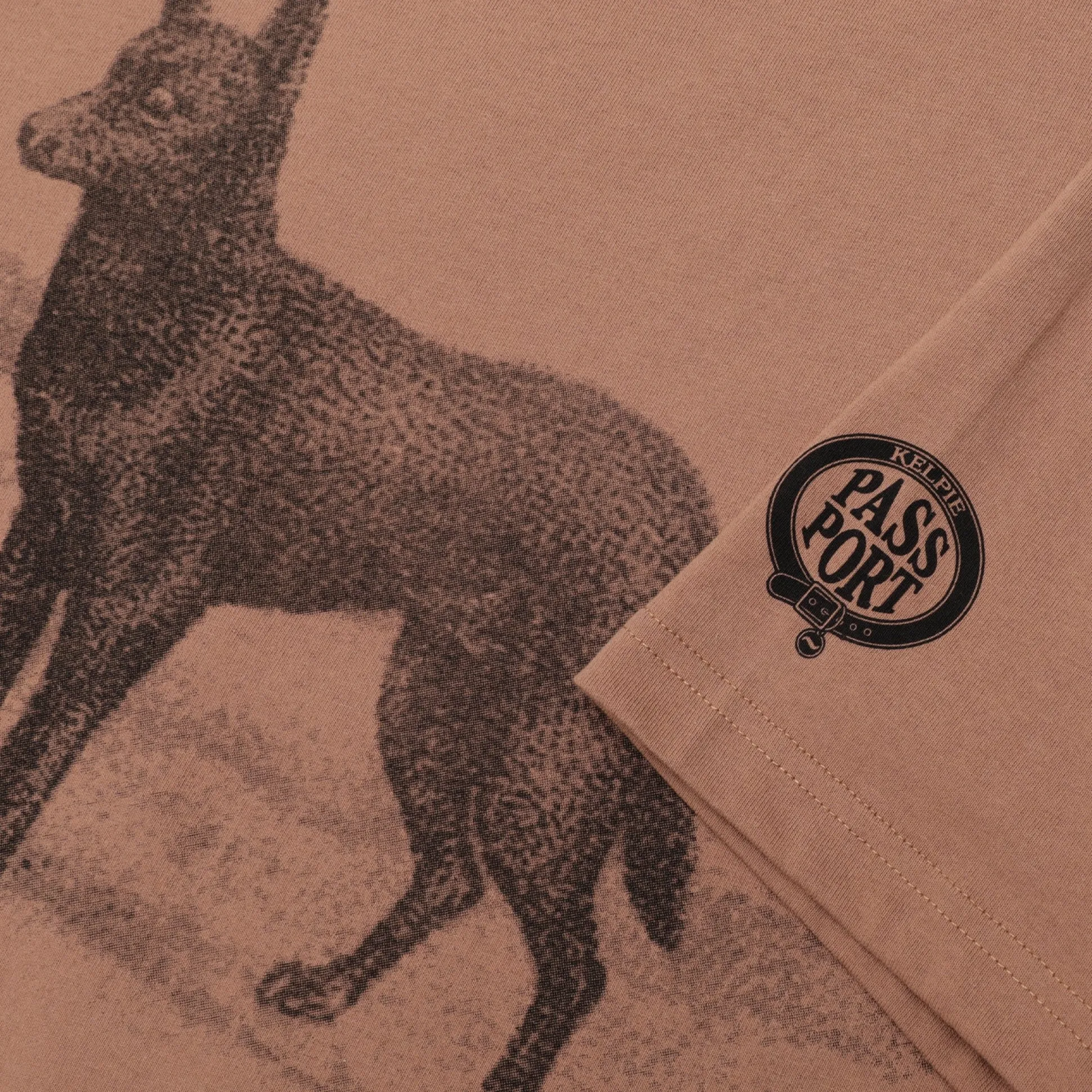 Pass~Port Kelpie Tee - Dusty Brown