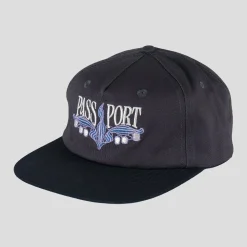Pass~Port Lily of The Valley Workers Cap - Tar / Pitch Black