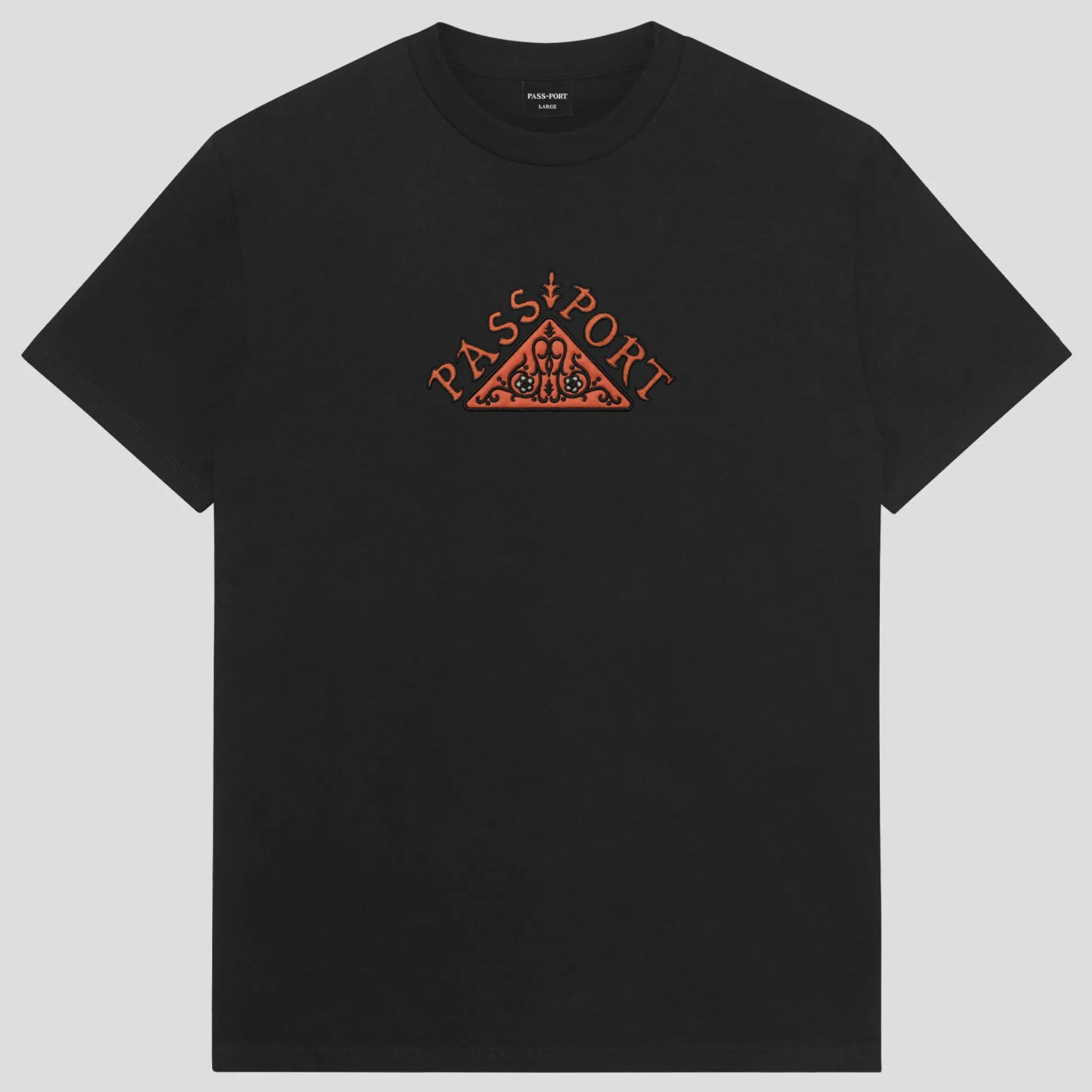 Pass~Port Manuscript Tee - Black