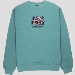 Pass~Port Master~Sounds Sweater - Washed Out Teal