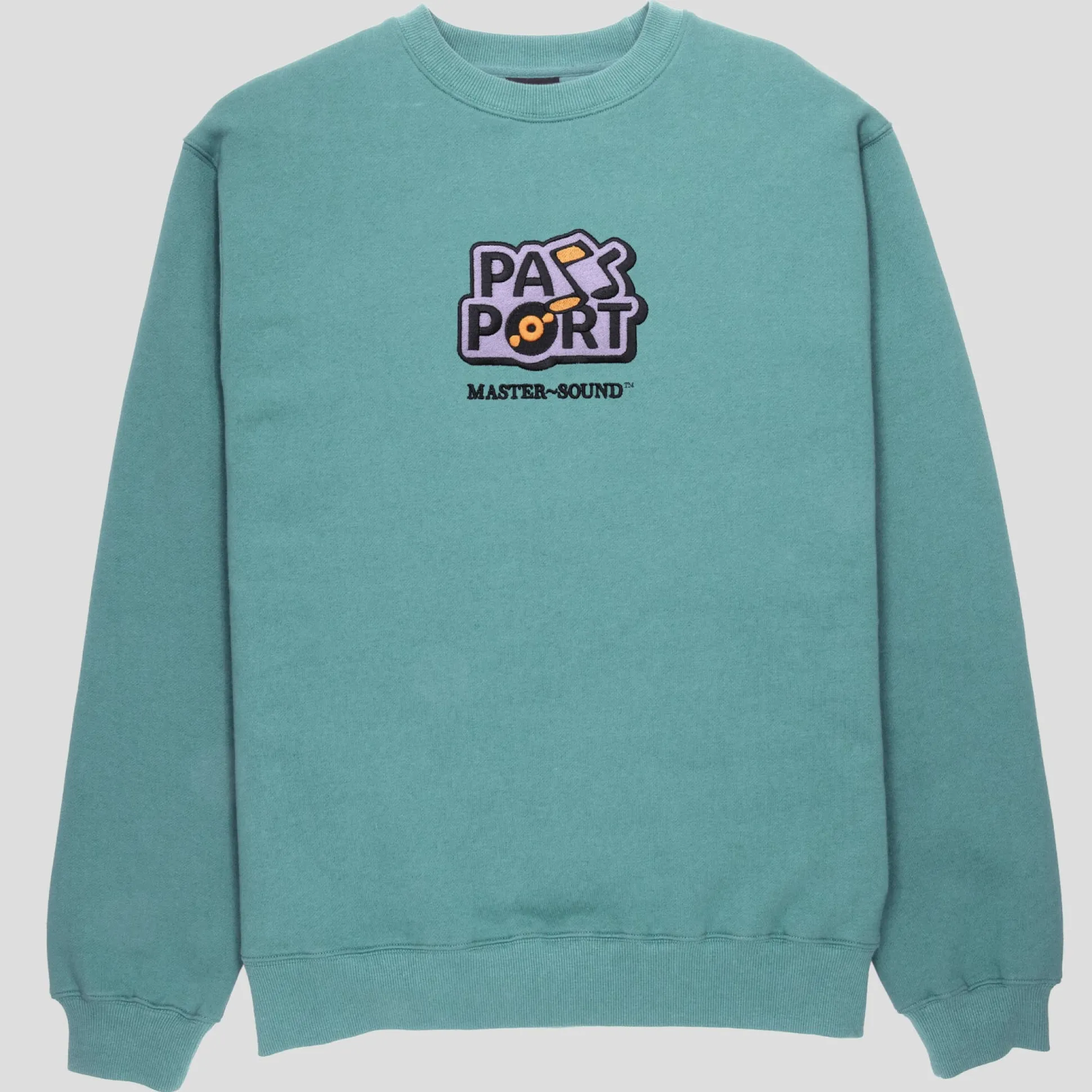 Pass~Port Master~Sounds Sweater - Washed Out Teal