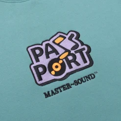 Pass~Port Master~Sounds Sweater - Washed Out Teal