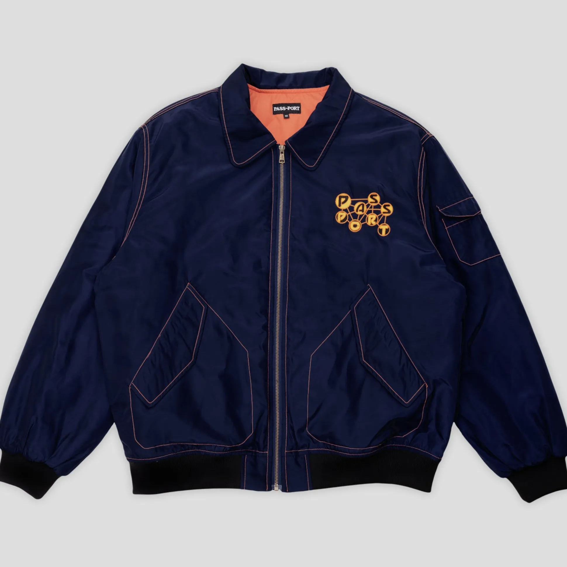 Pass~Port Molecular Freight Jacket - Dark Navy