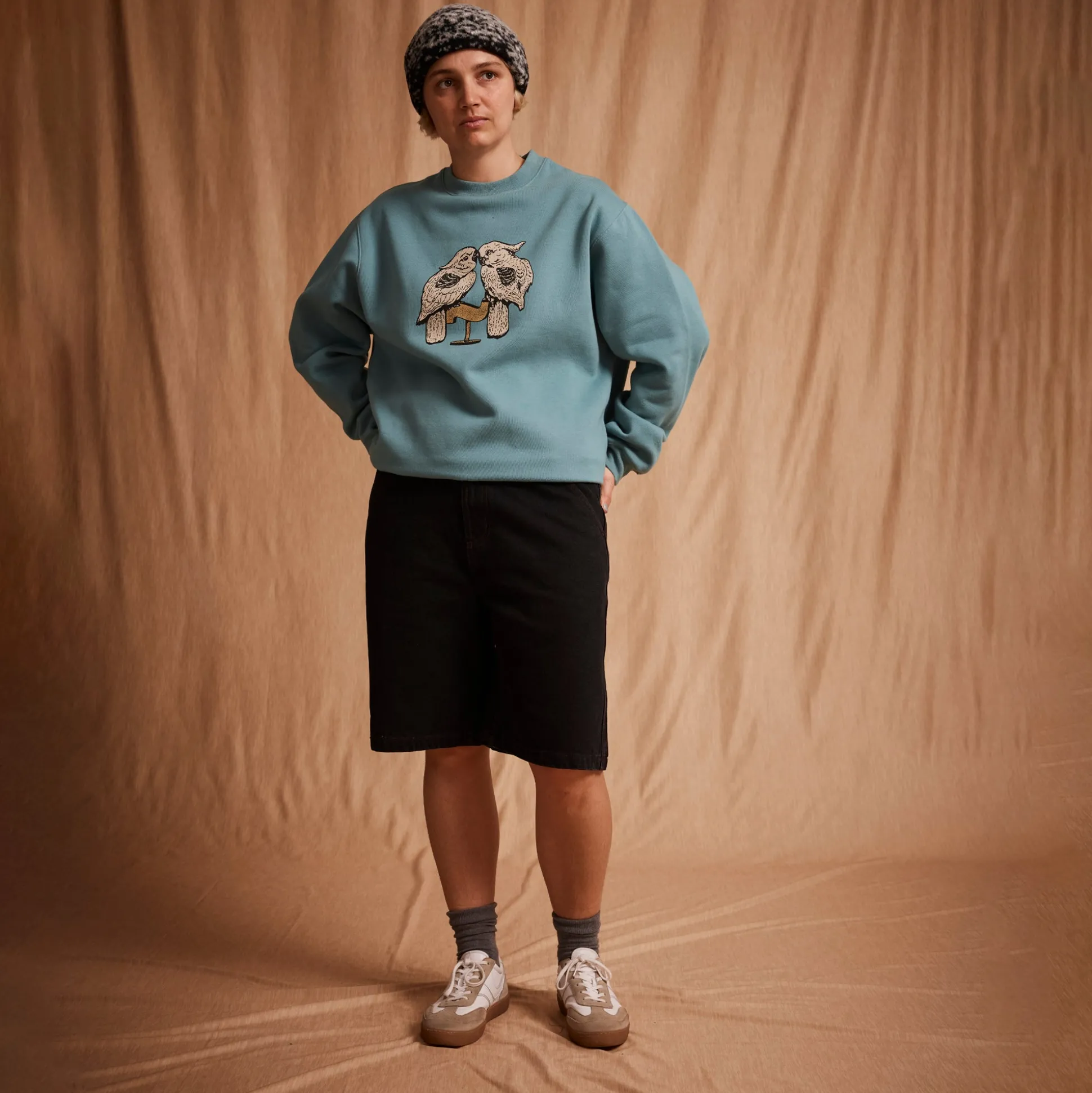 Pass~Port Nesting Sweater - Washed Out Teal