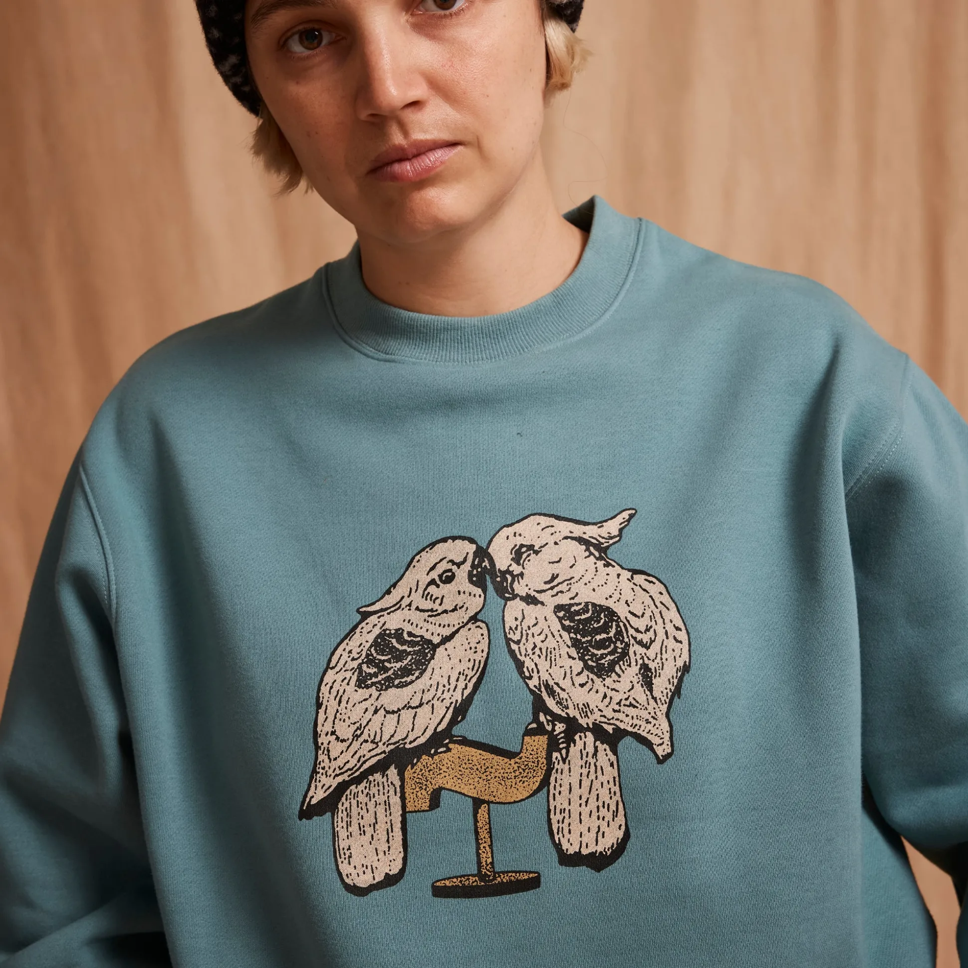 Pass~Port Nesting Sweater - Washed Out Teal