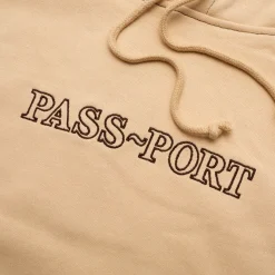 Pass~Port Official Organic Cotton Hoodie - Sand