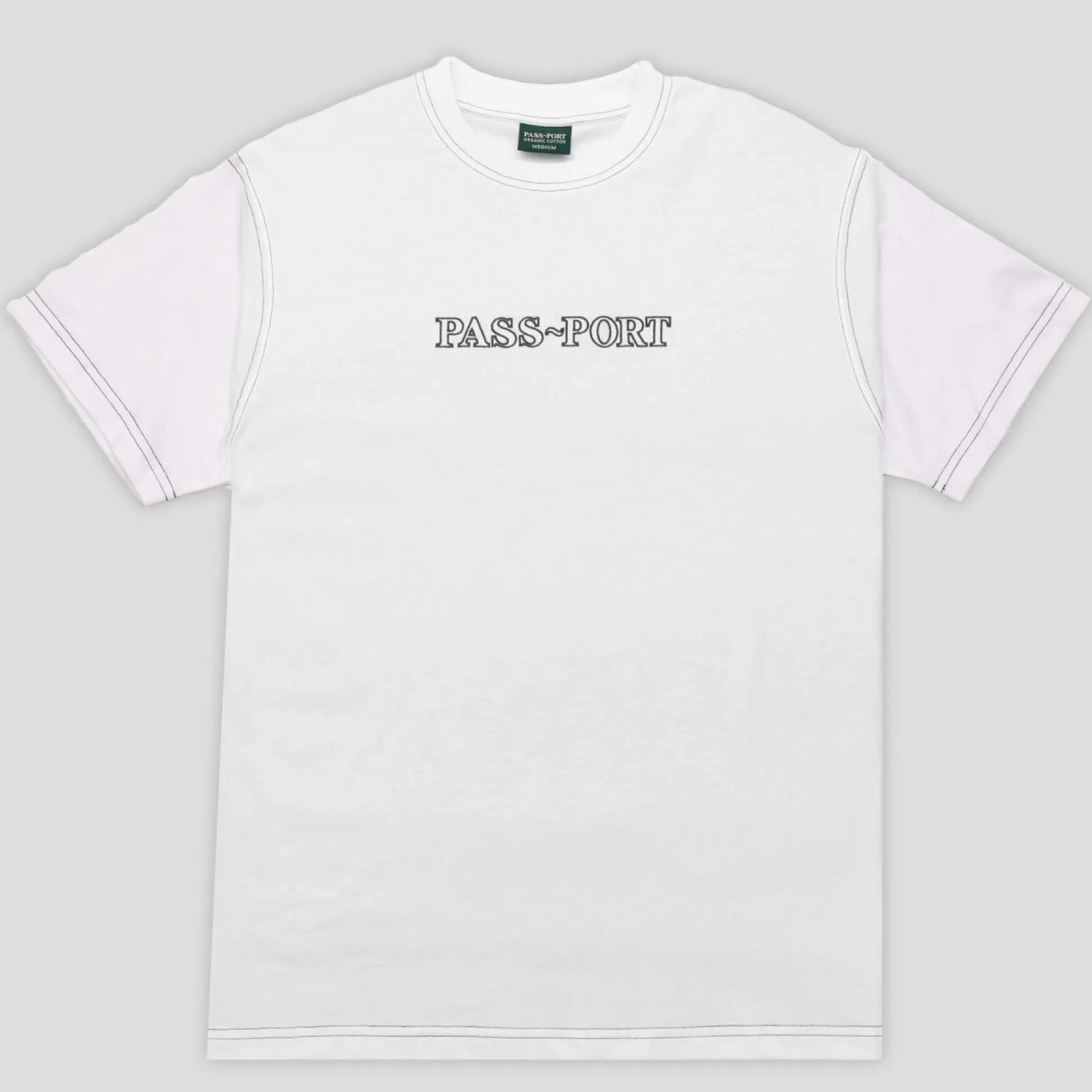 Pass~Port Official Organic Cotton Tee - White