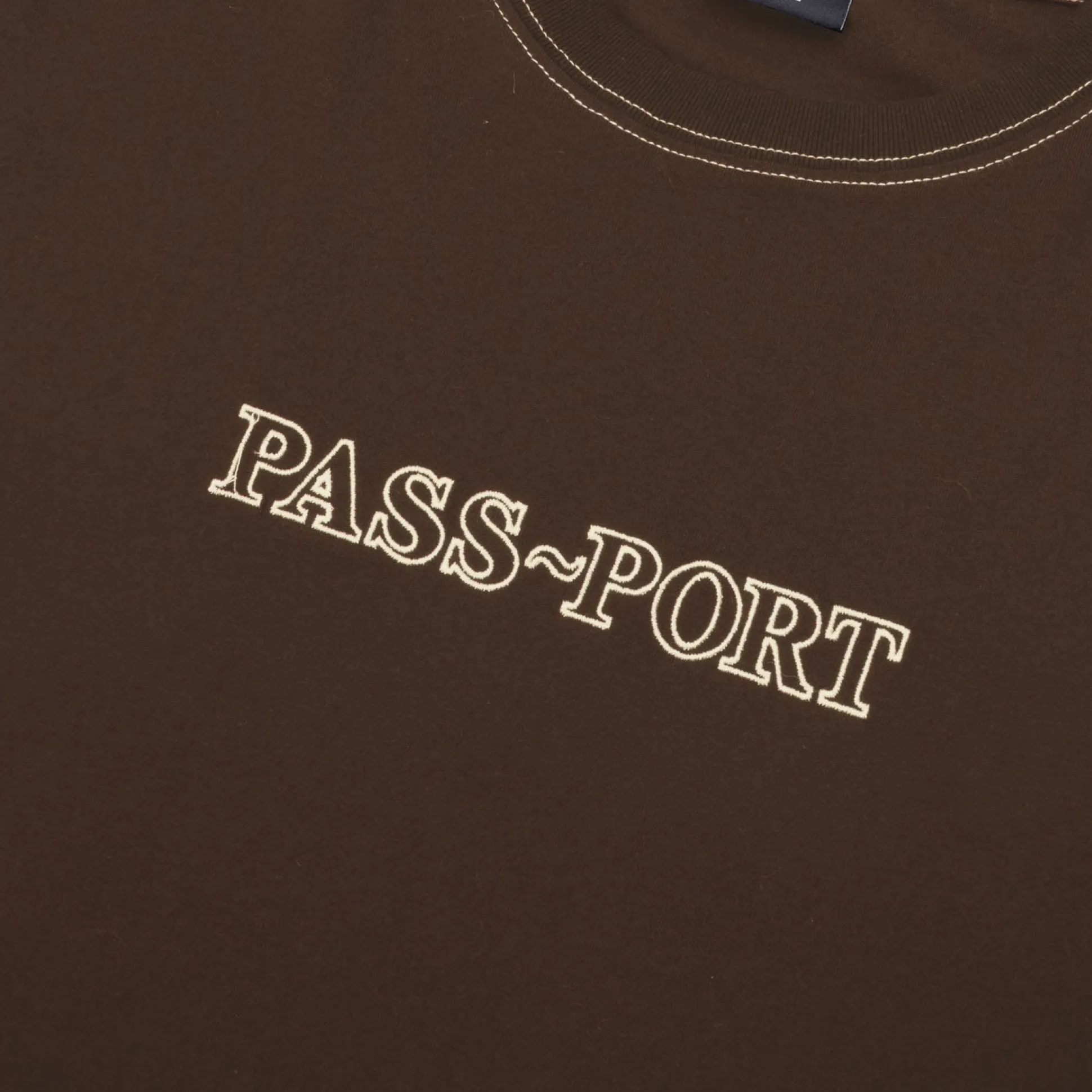 Pass~Port Official Organic Sweater - Bark