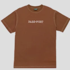 Pass~Port Official Organic Cotton Tee - Deep Rust