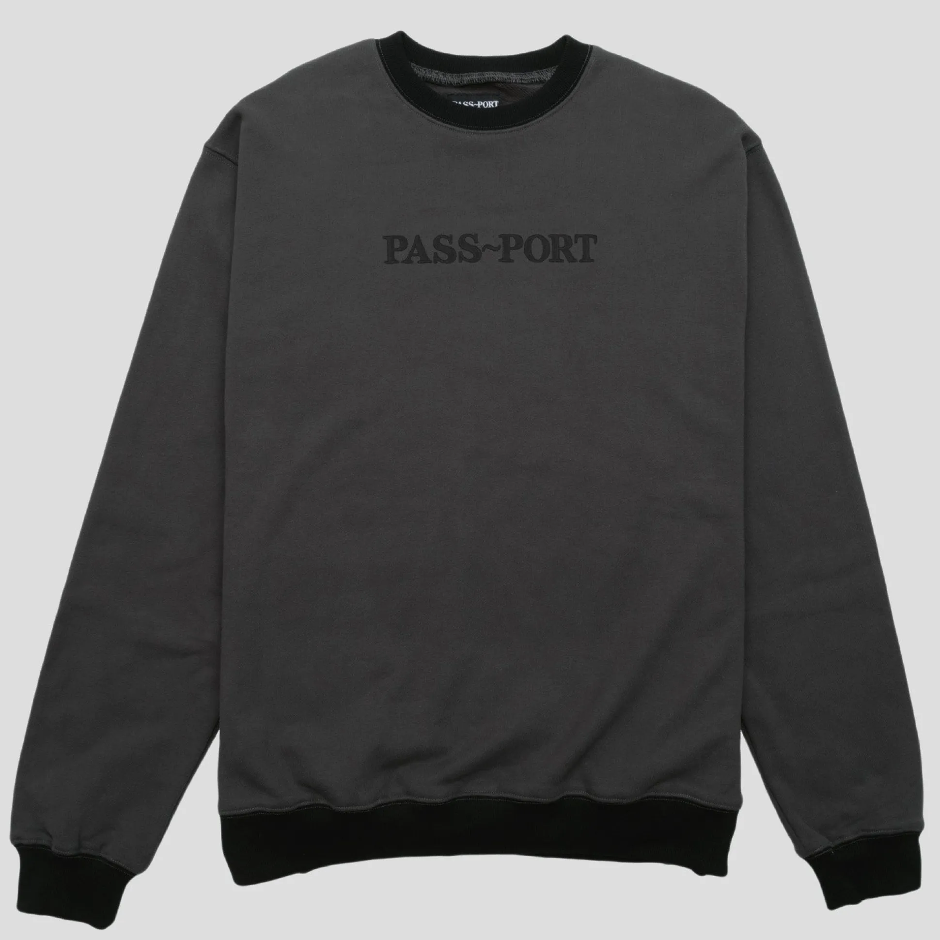 Pass~Port Organic Tonal Sweater - Tar