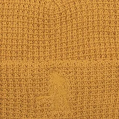 Pass~Port Organic Waffle Knit Beanie - Marigold