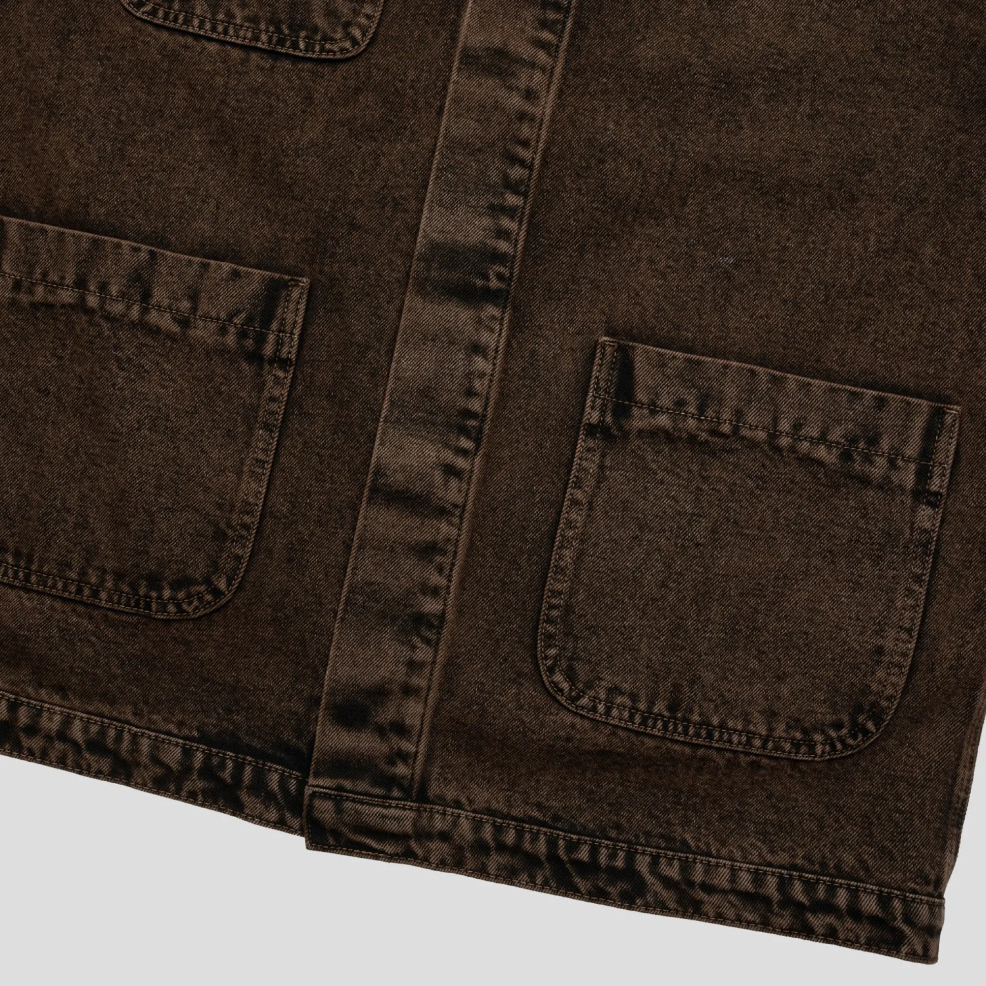 Pass~Port Painters Jacket - Brown Over-Dye