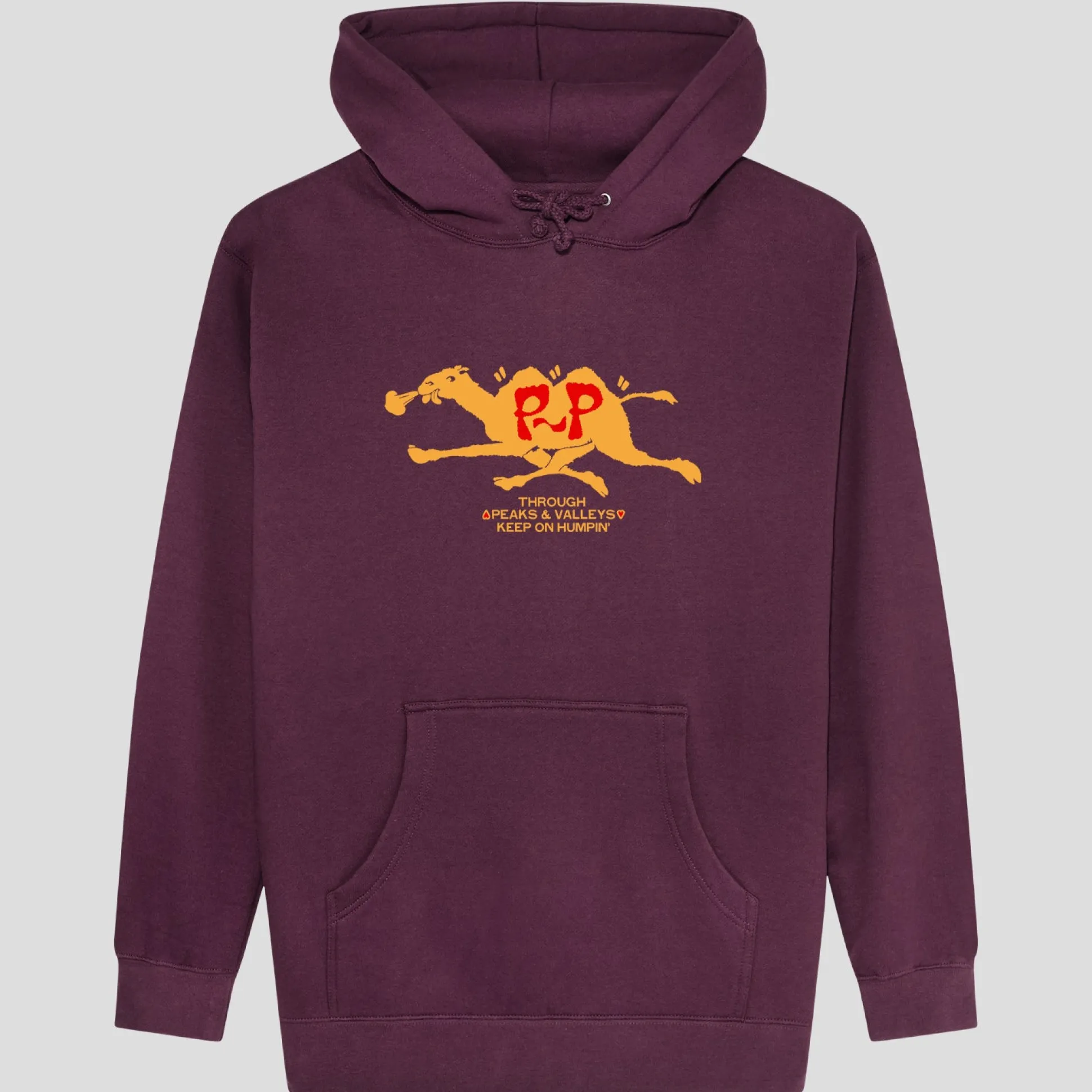 Pass~Port Peaks & Valleys Hoodie - Berry