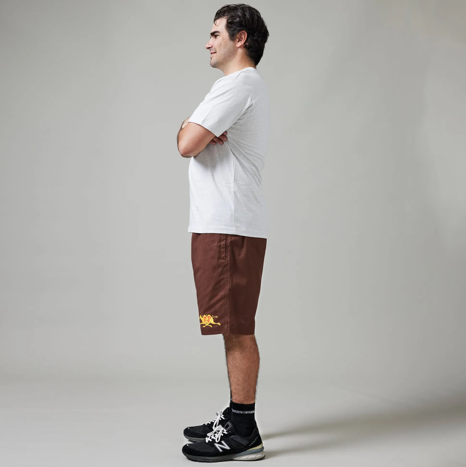 Pass~Port Peaks and Valleys Casual Short - Chocolate