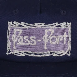 Pass~Port Plume Workers Cap - Navy