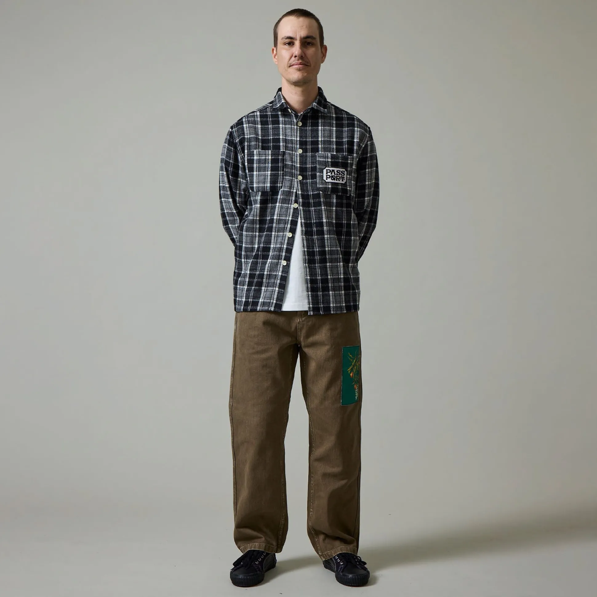 Pass~Port Quandong Workers Club Denim Jean - Washed Brown