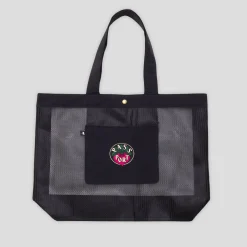 Pass~Port Radish RPET Mesh Tote Bag - Black