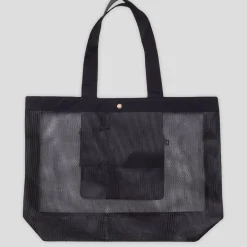 Pass~Port Radish RPET Mesh Tote Bag - Black