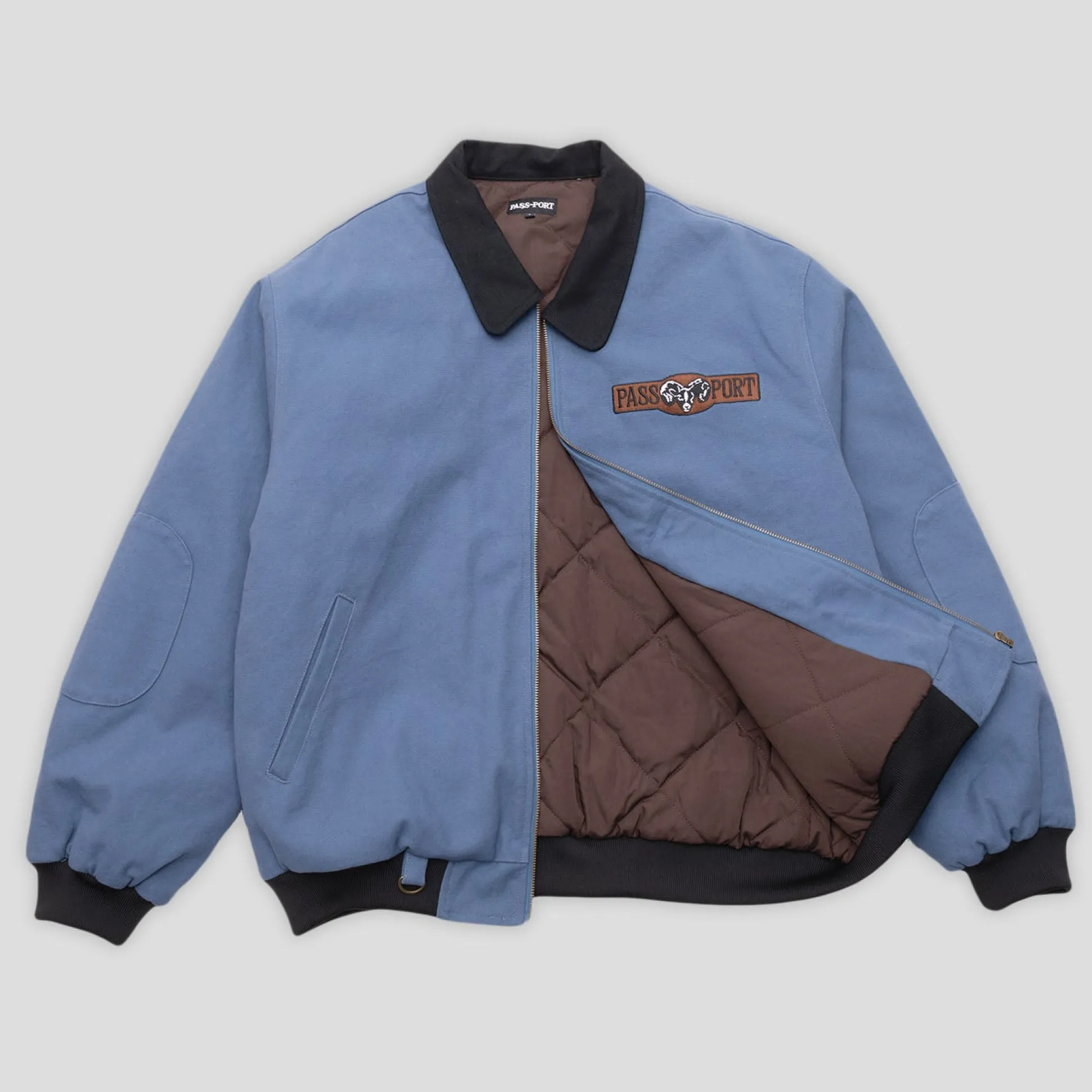 Pass~Port Ram Freight Jacket - Steel Blue