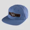 Pass~Port Ram Heavy Canvas Workers Cap - Steel Blue