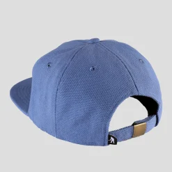 Pass~Port Ram Heavy Canvas Workers Cap - Steel Blue