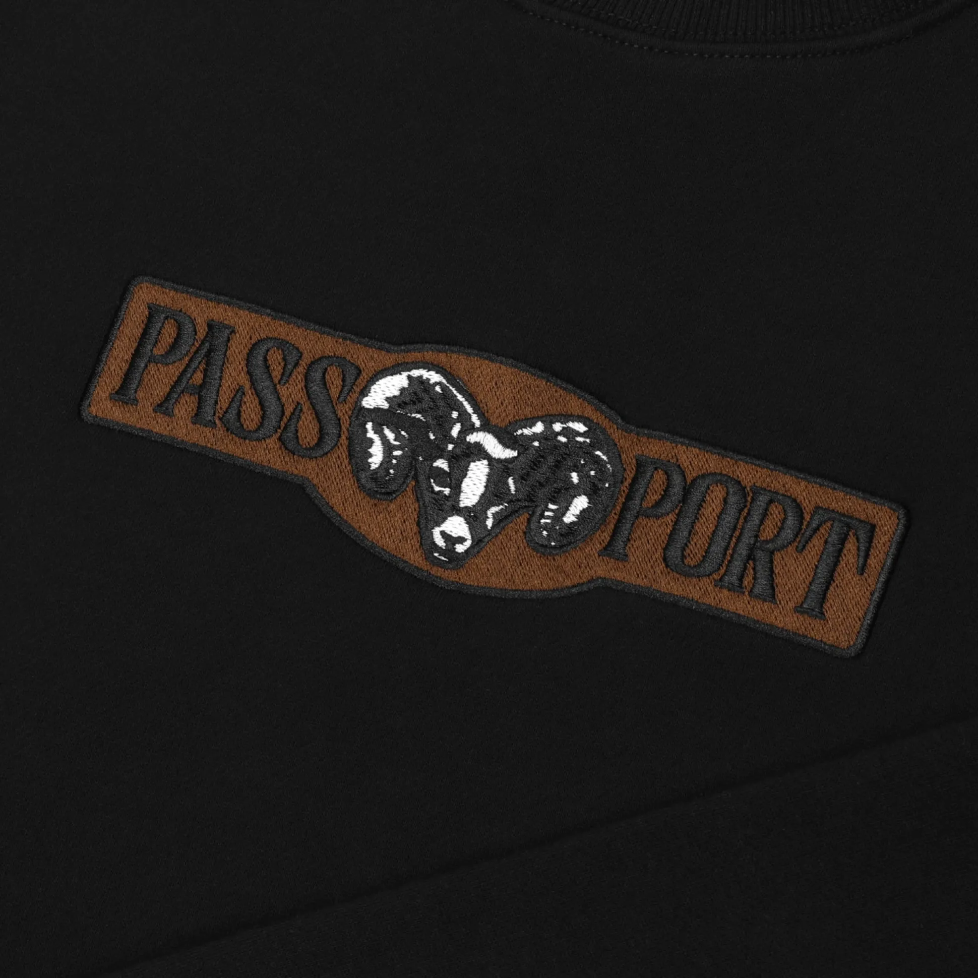 Pass~Port Ram Sweater - Black