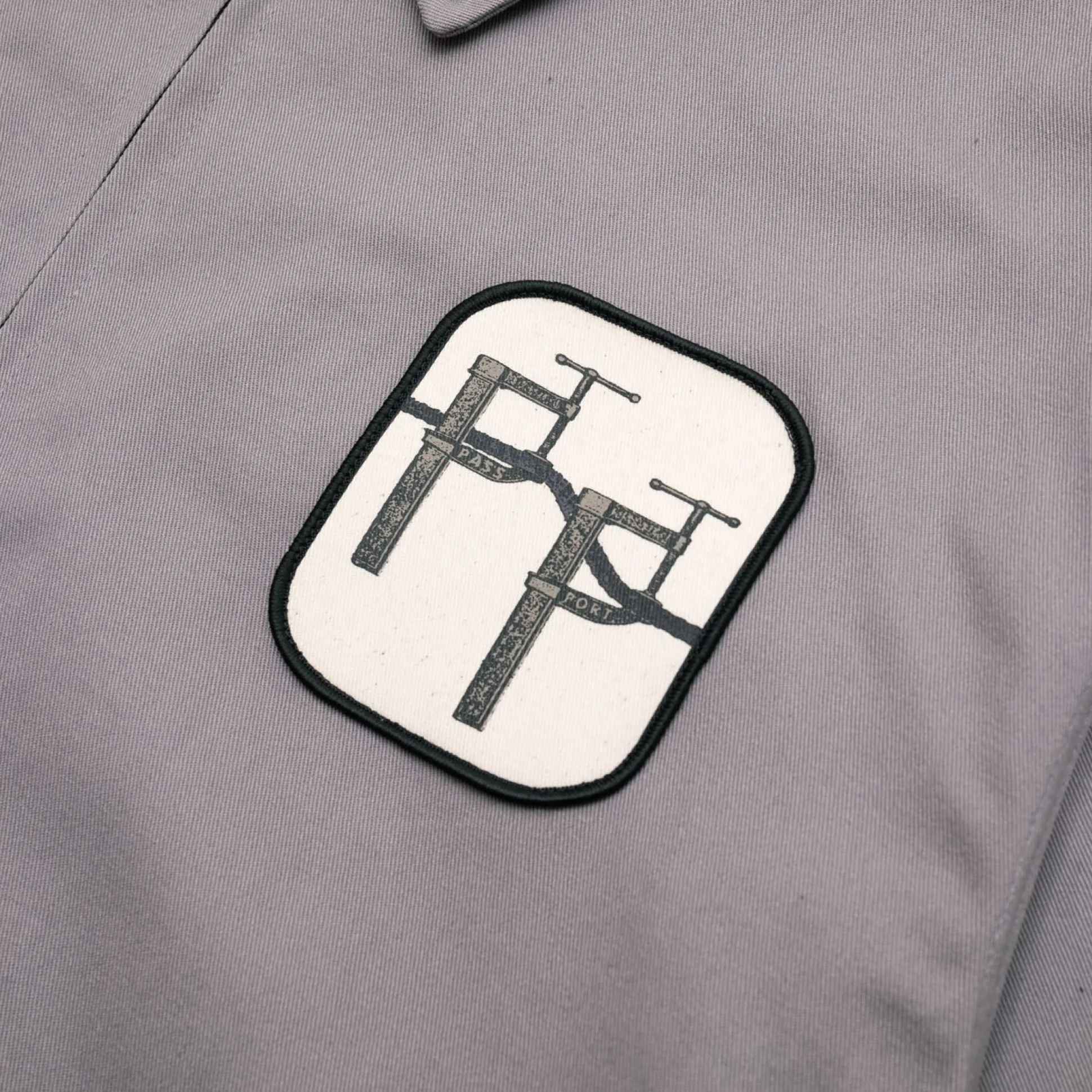 Pass~Port Re~Bar Workers Jacket - Steel