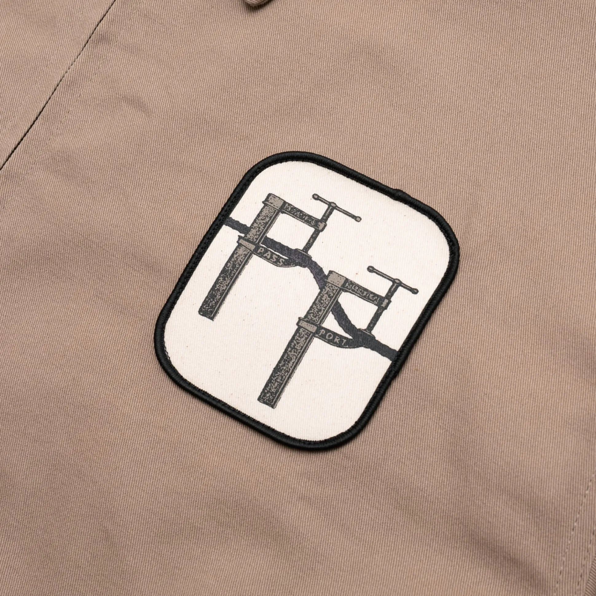 Pass~Port Re~Bar Workers Jacket - Khaki