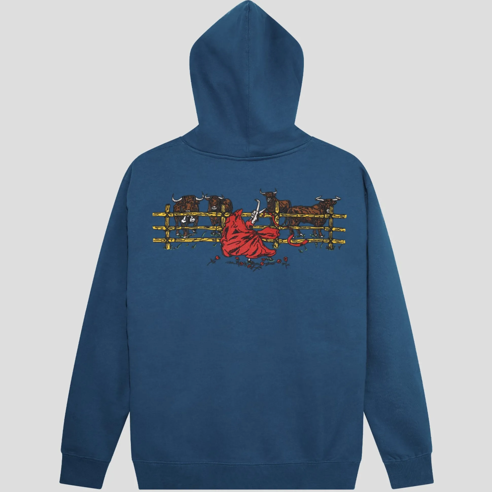 Pass~Port Red Flag Hoodie - Harbour Blue