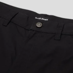Pass~Port Ripstop Double Knee Diggers Club Short - Black