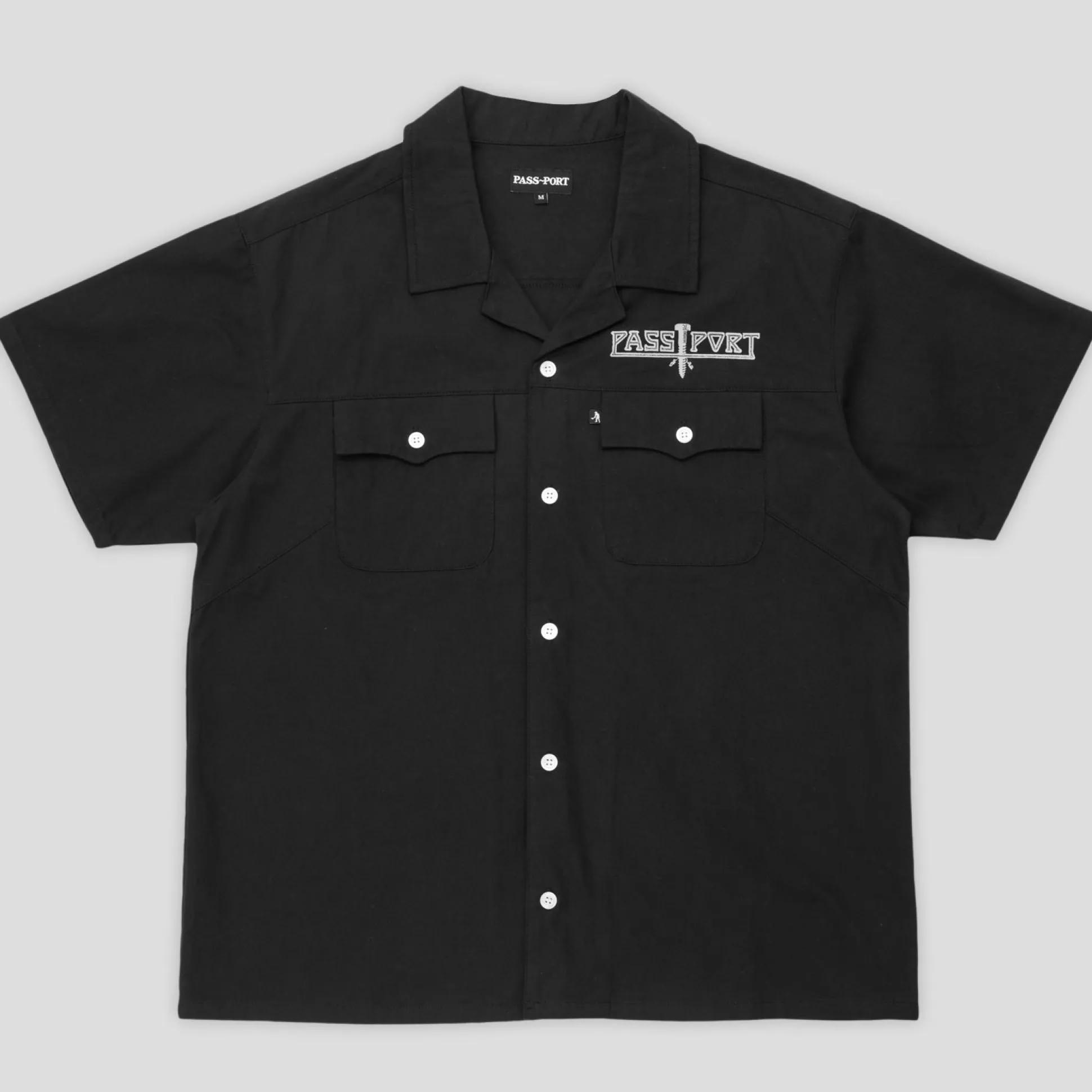 Pass~Port Screwed Casual Shirt - Black