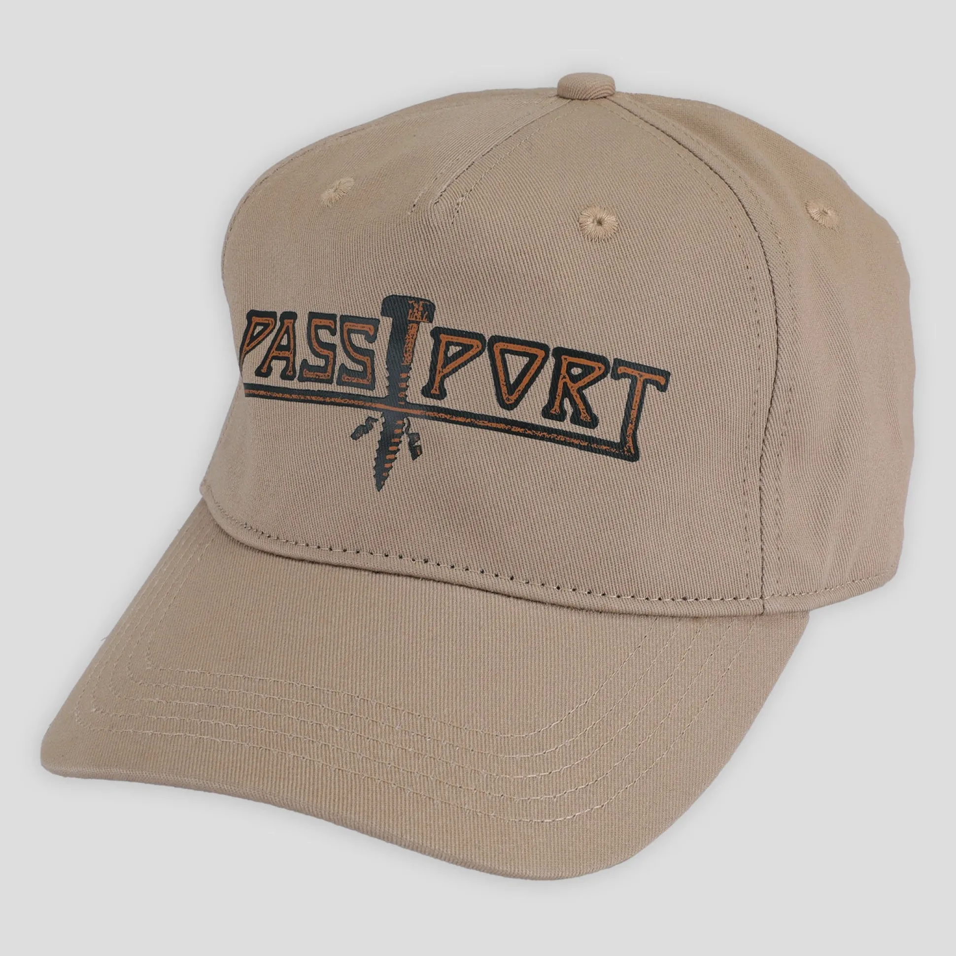 Pass~Port Screwed Packers Cap - Khaki