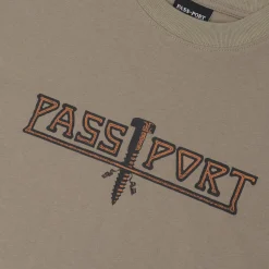 Pass~Port Screwed Tee - Khaki